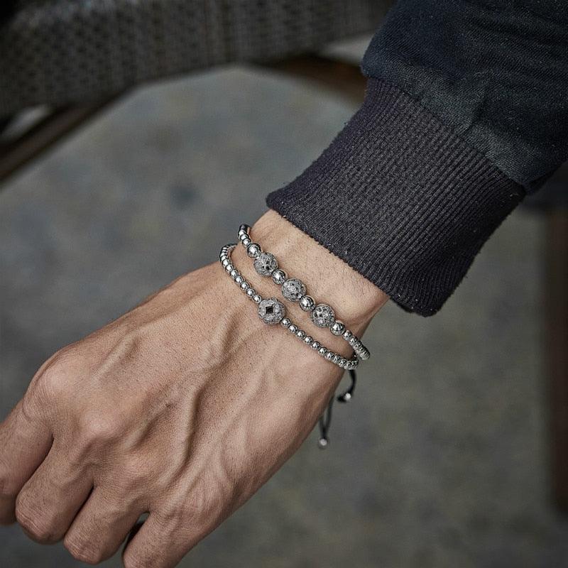 Boho Handmade Oblong Charm Bracelet Bracelets - The Burner Shop