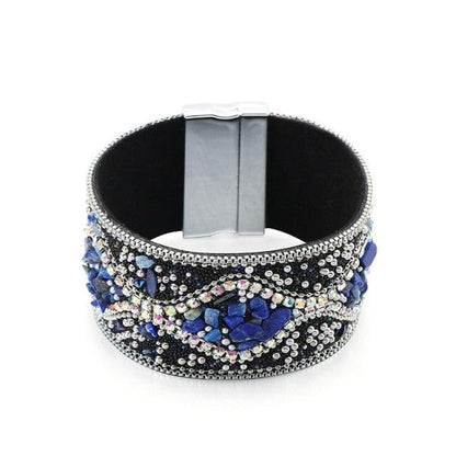 Boho Handmade Rhinestone Bracelet Bracelets - The Burner Shop