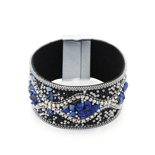 Boho Handmade Rhinestone Bracelet Bracelets - The Burner Shop