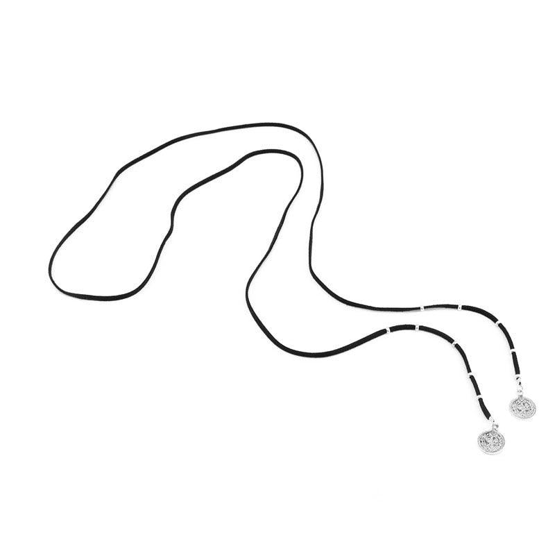 Boho Leather Wrap Choker Necklaces - The Burner Shop