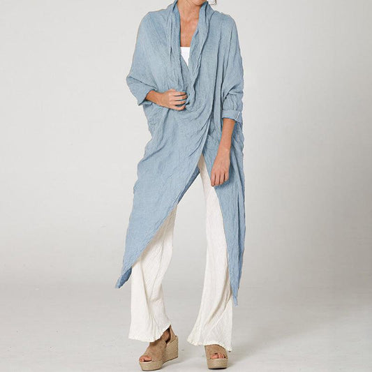 Boho Long Loose Shirt Shirts - The Burner Shop