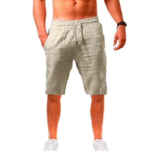 Boho Loose Linen-Cotton Shorts Shorts - The Burner Shop