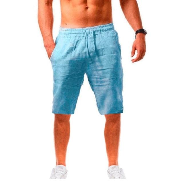 Boho Loose Linen-Cotton Shorts Shorts - The Burner Shop