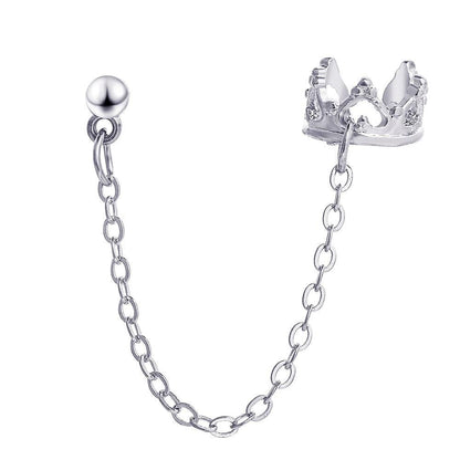 Boho Multilayer Long Tassel Ear Cuff Earrings - The Burner Shop