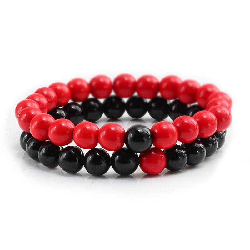 Boho Natural Lava Stone Beaded Bracelets Bracelets - The Burner Shop