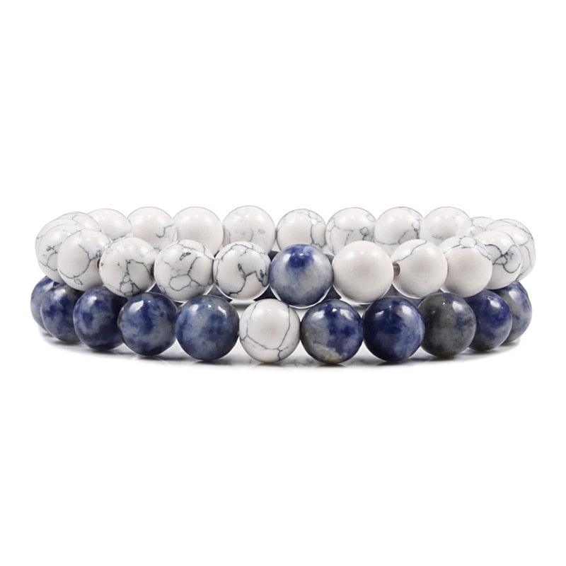 Boho Natural Lava Stone Beaded Bracelets Bracelets - The Burner Shop