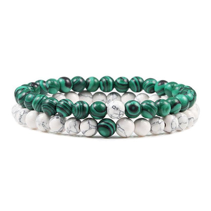 Boho Natural Lava Stone Beaded Bracelets Bracelets - The Burner Shop