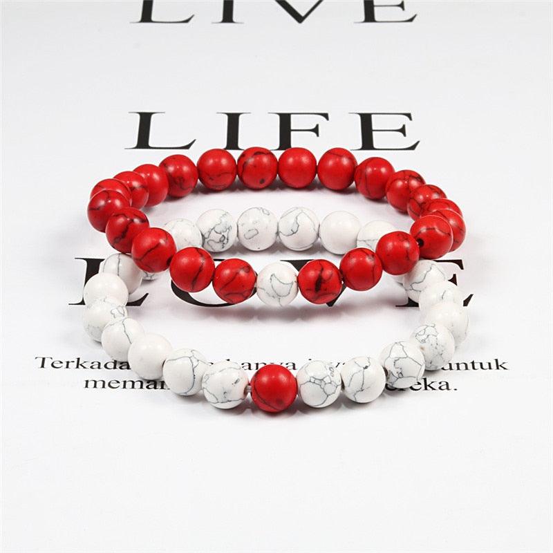 Boho Natural Lava Stone Beaded Bracelets Bracelets - The Burner Shop