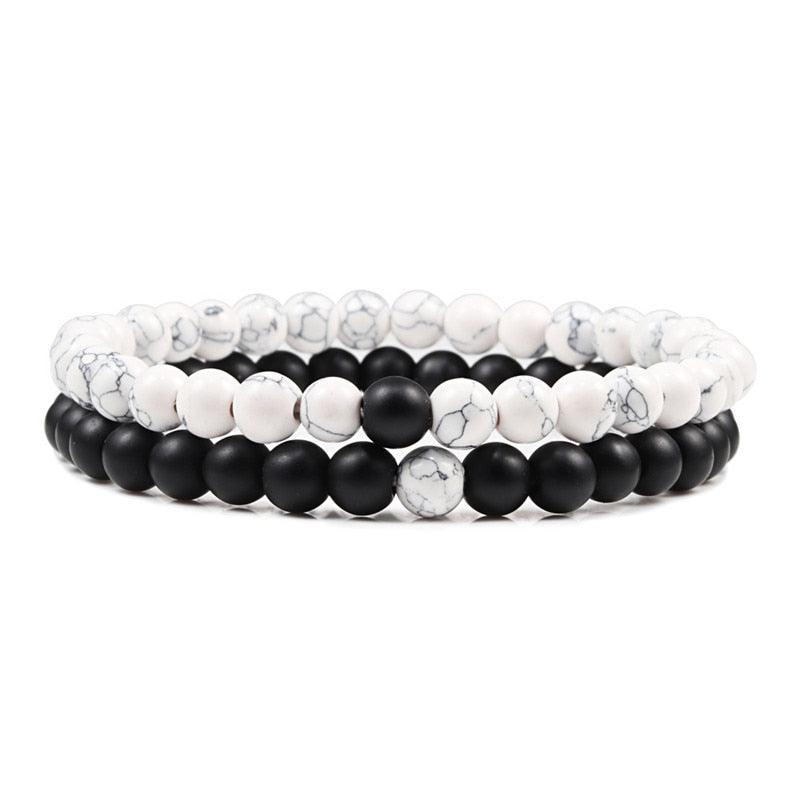 Boho Natural Lava Stone Beaded Bracelets Bracelets - The Burner Shop