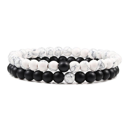 Boho Natural Lava Stone Beaded Bracelets Bracelets - The Burner Shop