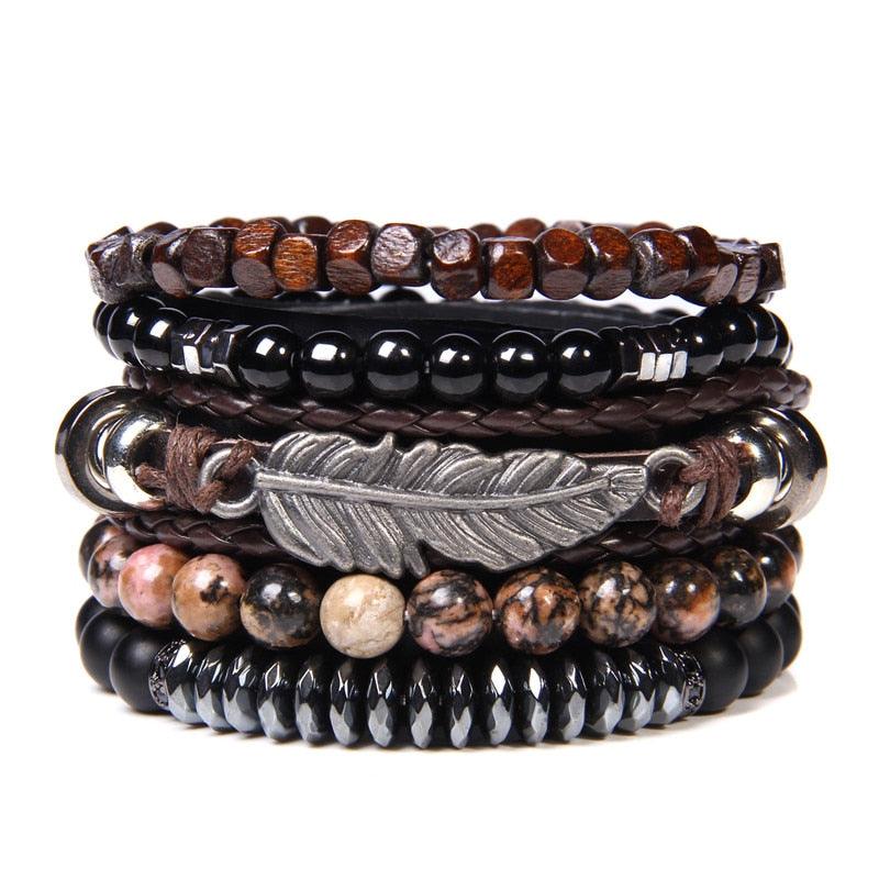 Boho Stone Beaded Bracelet Bracelets - The Burner Shop