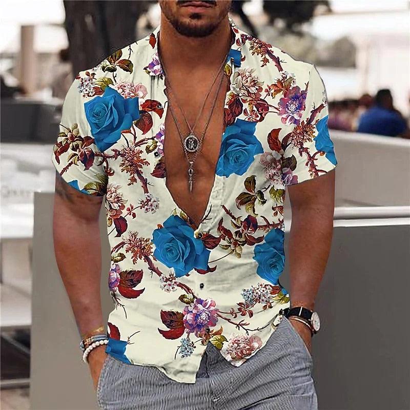 Boho Tropical Pattern Shirts Shirts - The Burner Shop