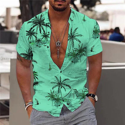 Boho Tropical Pattern Shirts Shirts - The Burner Shop