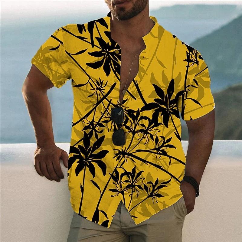 Boho Tropical Pattern Shirts Shirts - The Burner Shop
