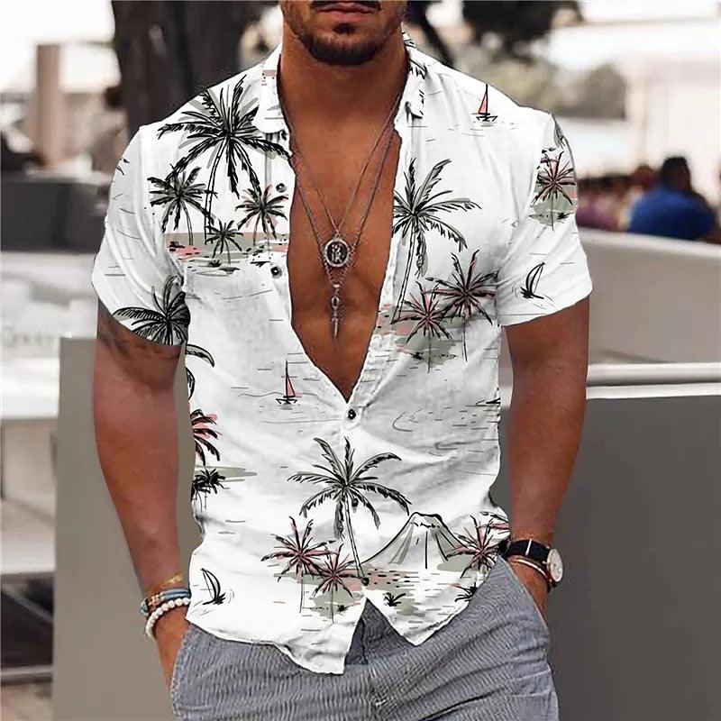 Boho Tropical Pattern Shirts Shirts - The Burner Shop