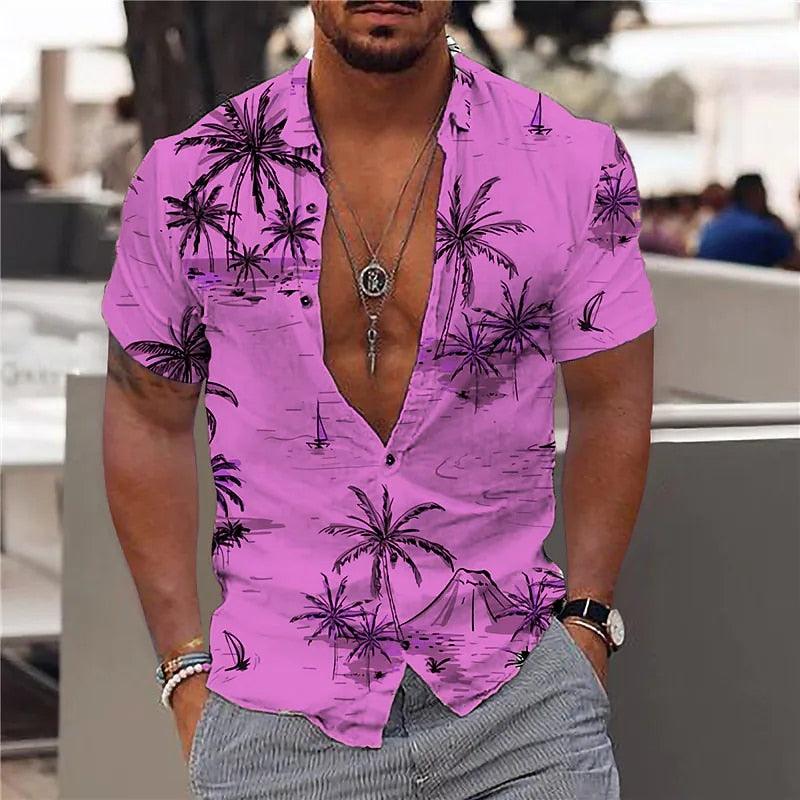 Boho Tropical Pattern Shirts Shirts - The Burner Shop