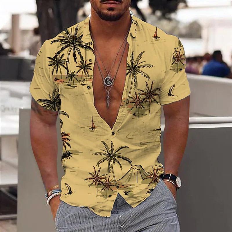 Boho Tropical Pattern Shirts Shirts - The Burner Shop