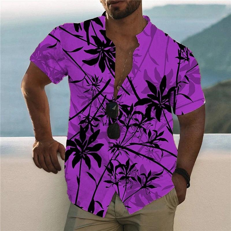 Boho Tropical Pattern Shirts Shirts - The Burner Shop