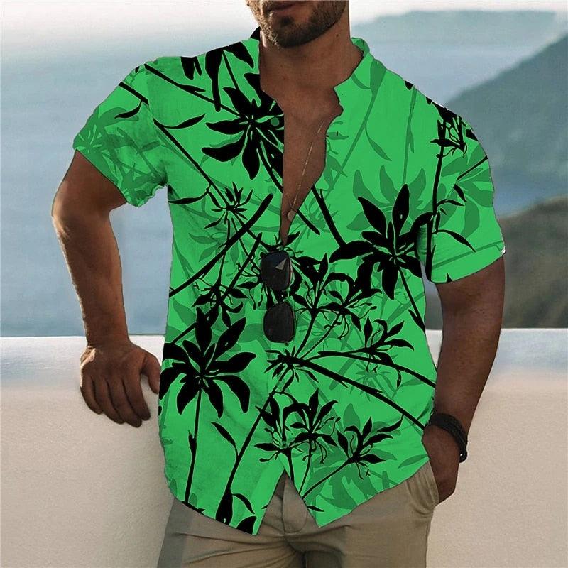 Boho Tropical Pattern Shirts Shirts - The Burner Shop