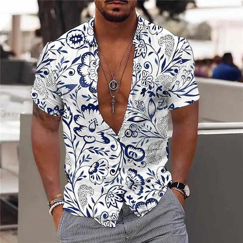 Boho Tropical Pattern Shirts Shirts - The Burner Shop