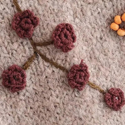Boho Vintage Chic Knitted Sweater Sweaters - The Burner Shop