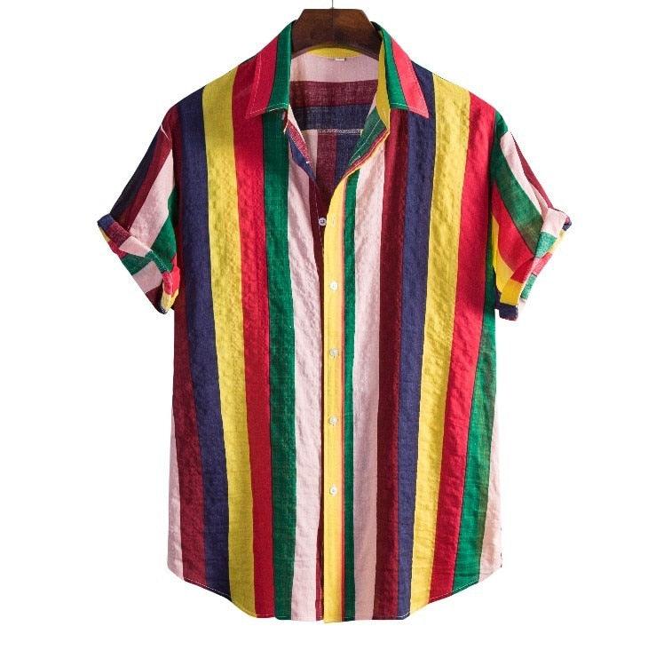 Boho Vintage Printed Shirts Shirts - The Burner Shop
