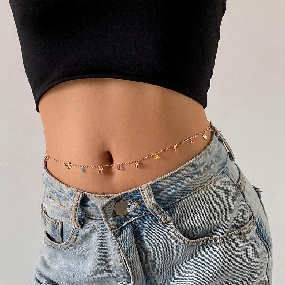 Boho Waist Chain Body Jewelry - The Burner Shop
