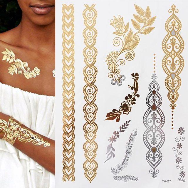 Boho Waterproof Tattoo Tattoos - The Burner Shop