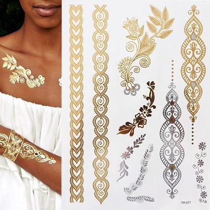 Boho Waterproof Tattoo Tattoos - The Burner Shop