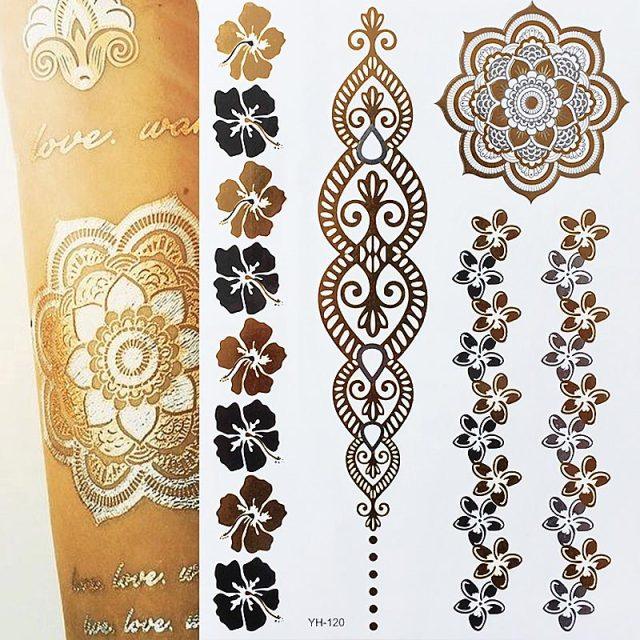 Boho Waterproof Tattoo Tattoos - The Burner Shop
