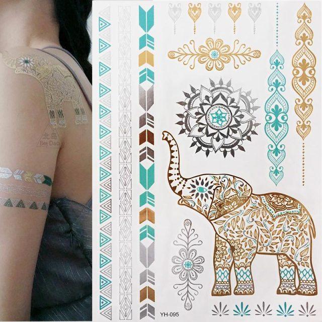 Boho Waterproof Tattoo Tattoos - The Burner Shop