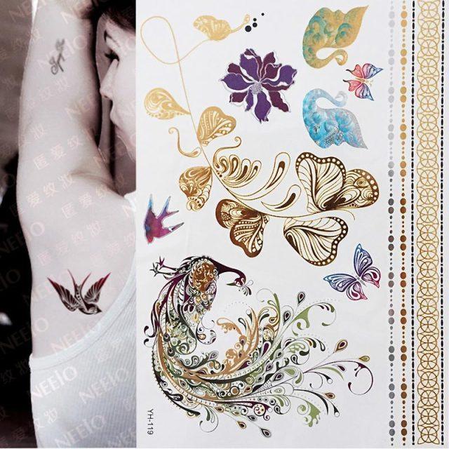 Boho Waterproof Tattoo Tattoos - The Burner Shop