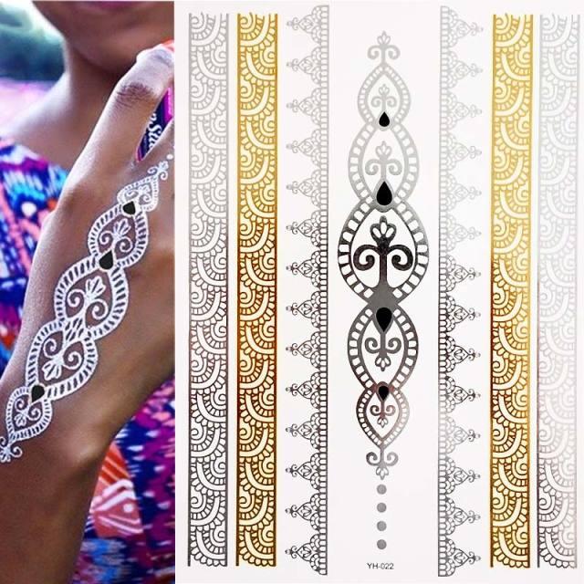 Boho Waterproof Tattoo Tattoos - The Burner Shop