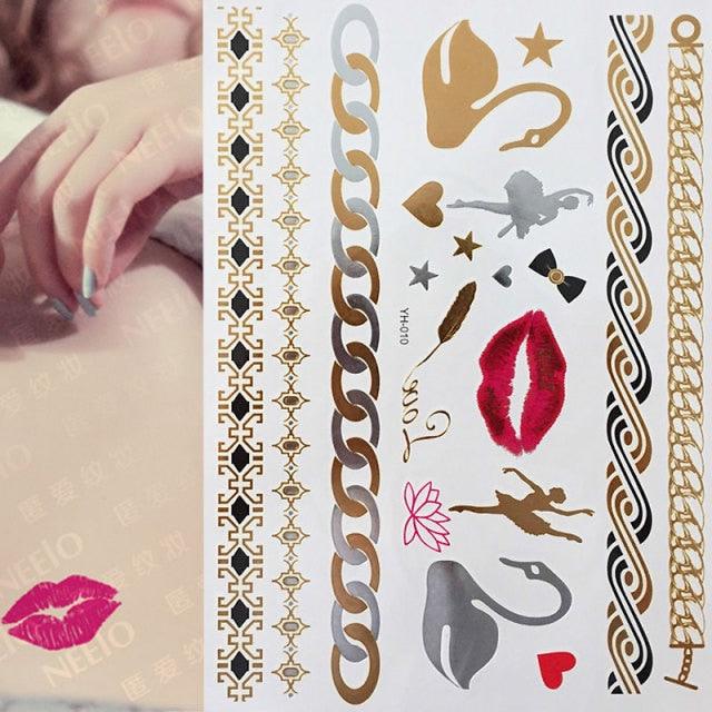Boho Waterproof Tattoo Tattoos - The Burner Shop