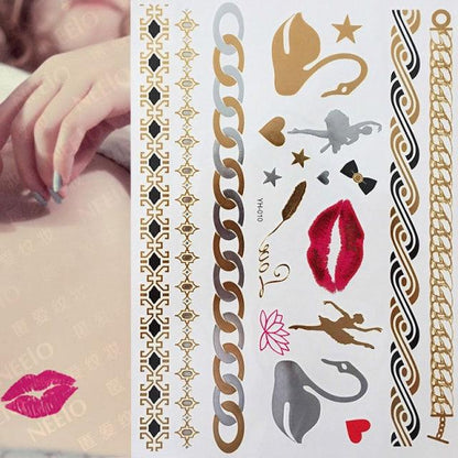 Boho Waterproof Tattoo Tattoos - The Burner Shop