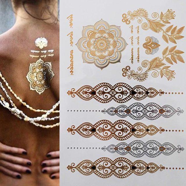 Boho Waterproof Tattoo Tattoos - The Burner Shop