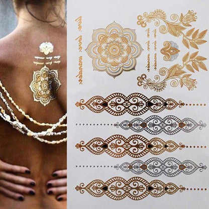 Boho Waterproof Tattoo Tattoos - The Burner Shop