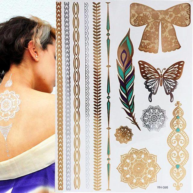 Boho Waterproof Tattoo Tattoos - The Burner Shop