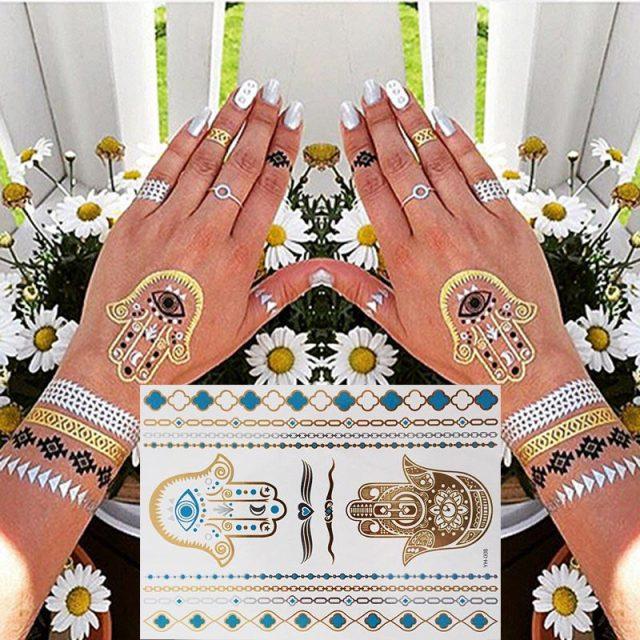 Boho Waterproof Tattoo Tattoos - The Burner Shop