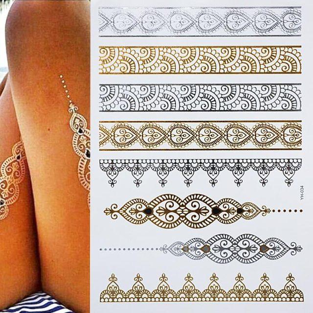 Boho Waterproof Tattoo Tattoos - The Burner Shop
