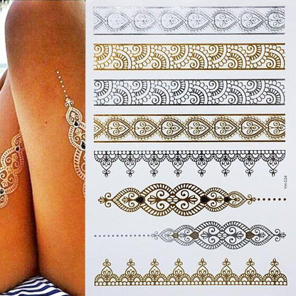 Boho Waterproof Tattoo Tattoos - The Burner Shop