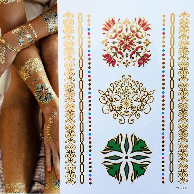 Boho Waterproof Tattoo Tattoos - The Burner Shop