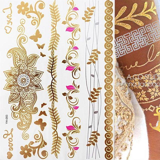 Boho Waterproof Tattoo Tattoos - The Burner Shop