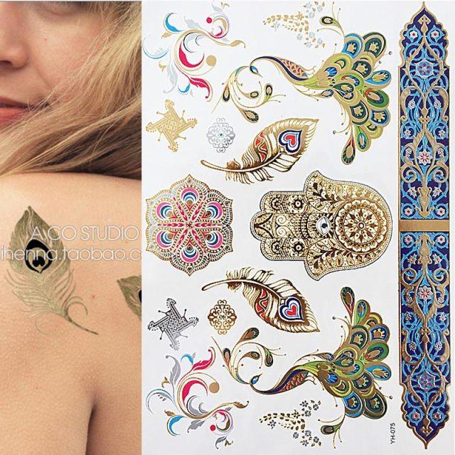 Boho Waterproof Tattoo Tattoos - The Burner Shop