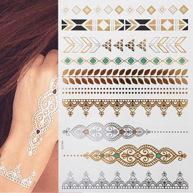 Boho Waterproof Tattoo Tattoos - The Burner Shop