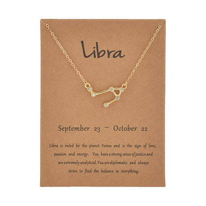 Boho Zodiac Sign Necklaces Necklaces - The Burner Shop