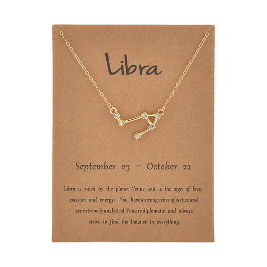 Boho Zodiac Sign Necklaces Necklaces - The Burner Shop