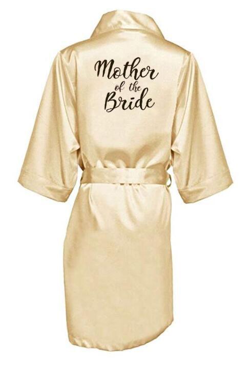 Bridal Shower Robes with Embroidery Robes - The Burner Shop