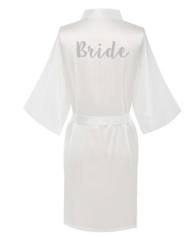 Bridal Shower Robes with Embroidery Robes - The Burner Shop