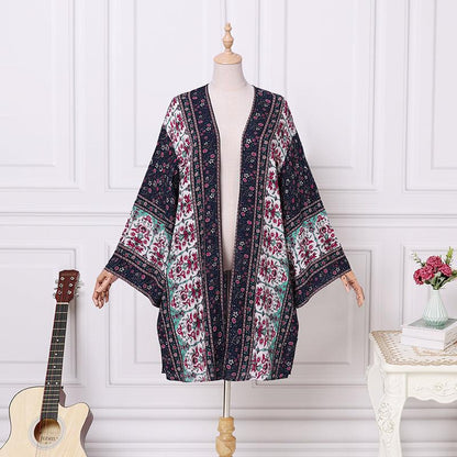 Chic Floral Kimono Kimonos - The Burner Shop